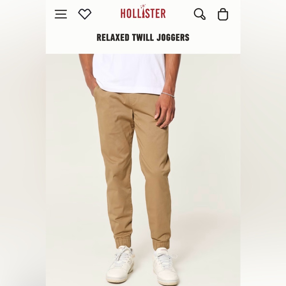 2 pairs!!!! Men’s Hollister Twil Joggers